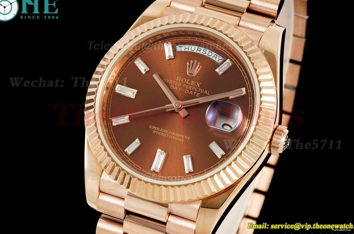 RG DayDate VR3255(Gain Brown KF 40mm Weight) 228235 Dia RG 0416